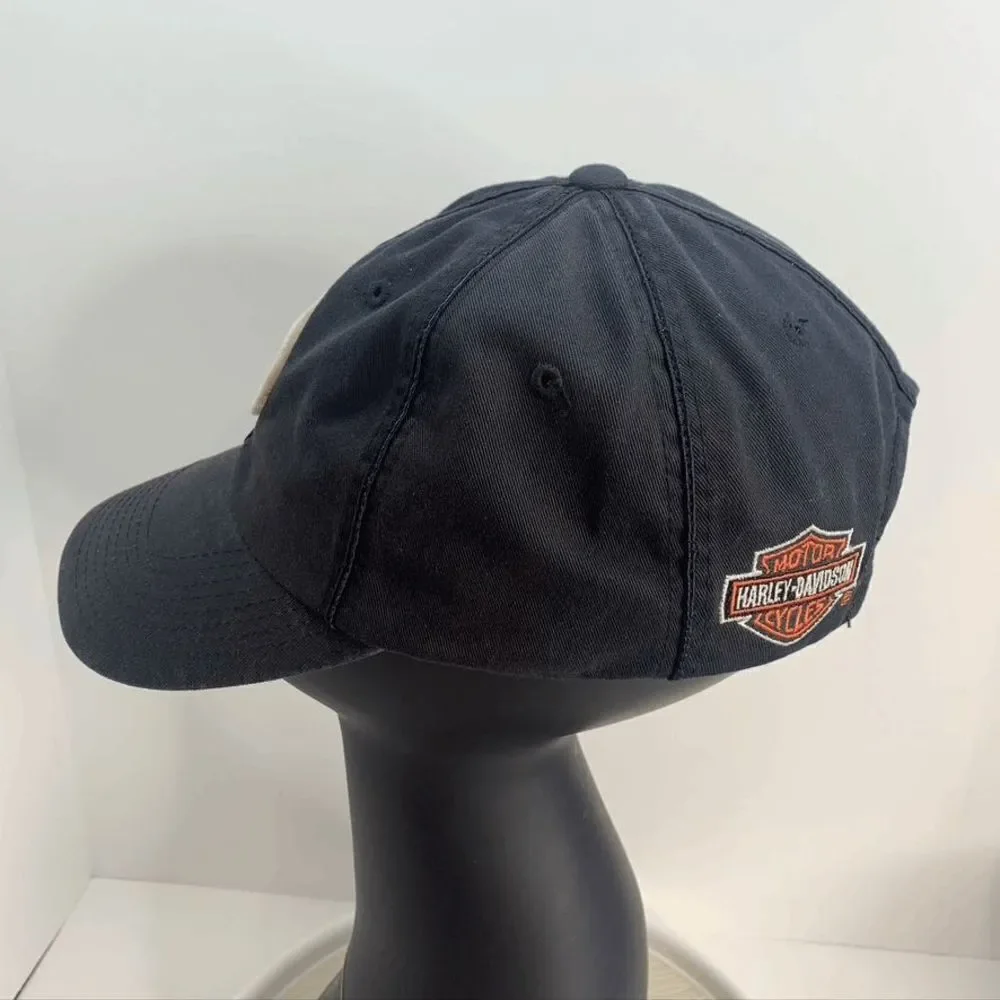Harley-Davidson Hat Circle Logo American‎ Needle Quality Vintage Look Adjustable